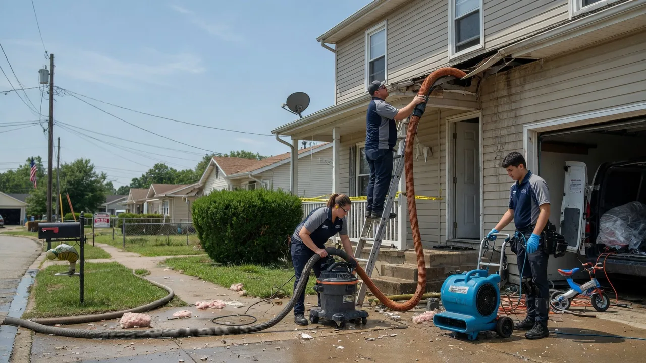 Water Damage Restoration in Elsah, IL near me